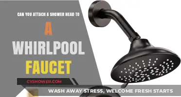 Attaching a Shower Head to a Whirlpool Faucet: Is It Possible?