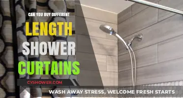 Customizing Your Shower: Exploring Different Length Shower Curtain Options