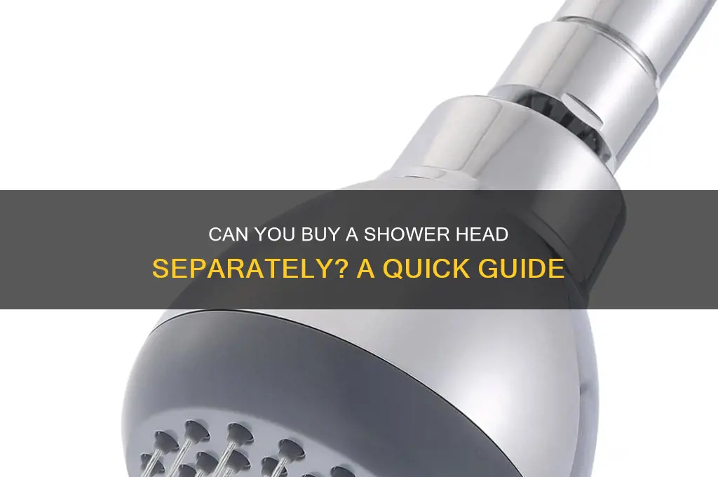 can you buy just a shower head without other pieces