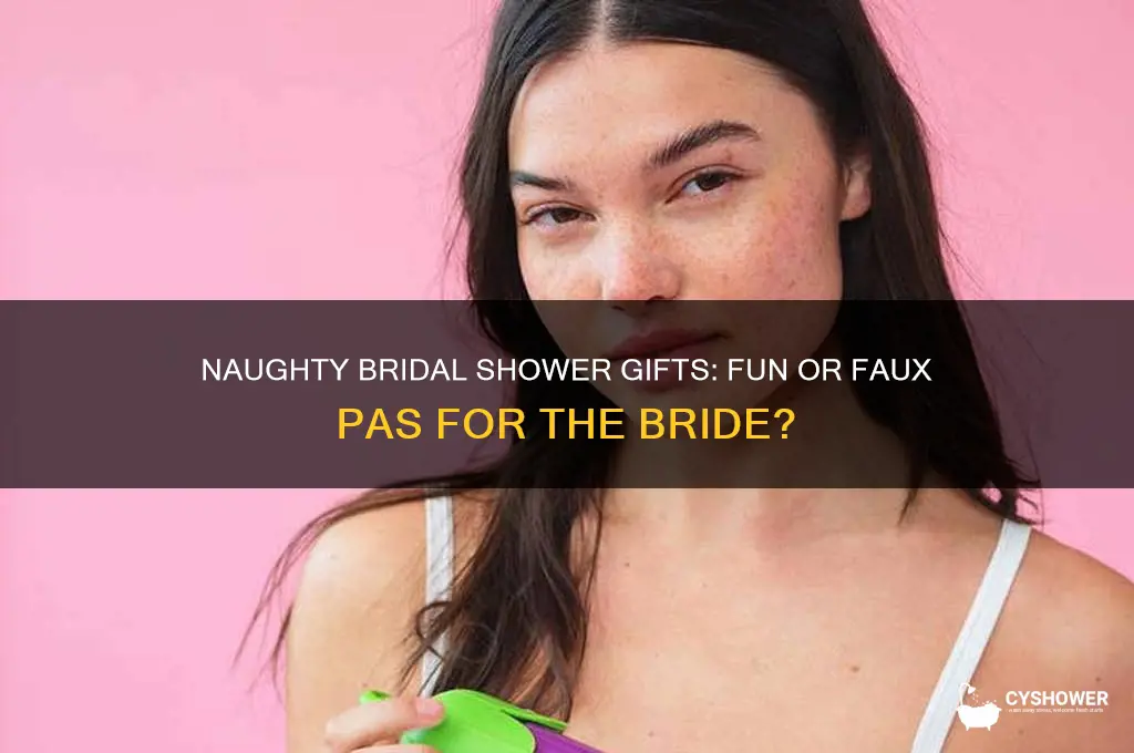can you buy naughty gifts for bridal shower