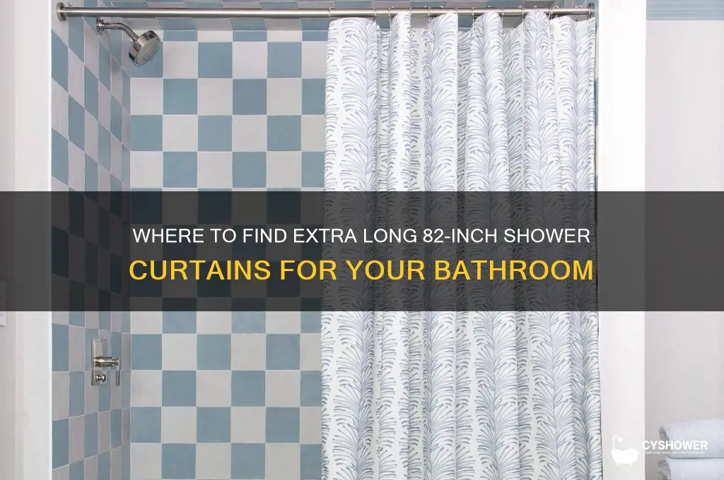 can you buy shower curtains in 82 inches