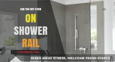 Stick-On Shower Rail: A Convenient Alternative to Drilling?