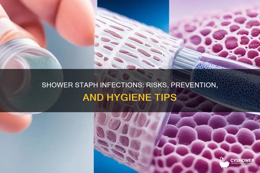 can you catch a staph infection in the shower