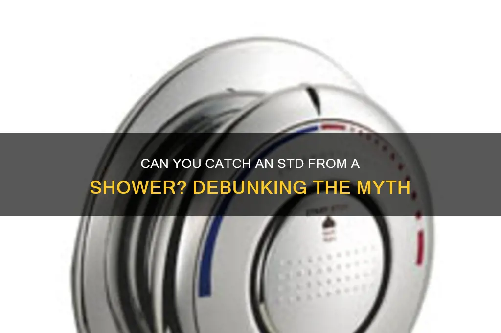 can you catch std from shower