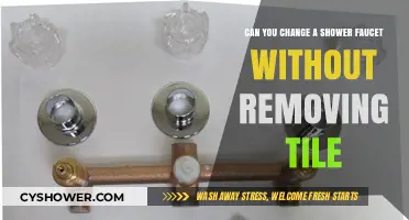 How to Replace a Shower Faucet Without Removing Tile