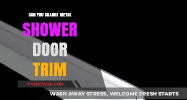Updating Your Shower: How to Change Metal Door Trim Easily
