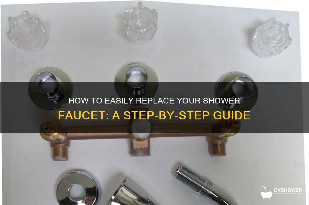 can you change shower faucet