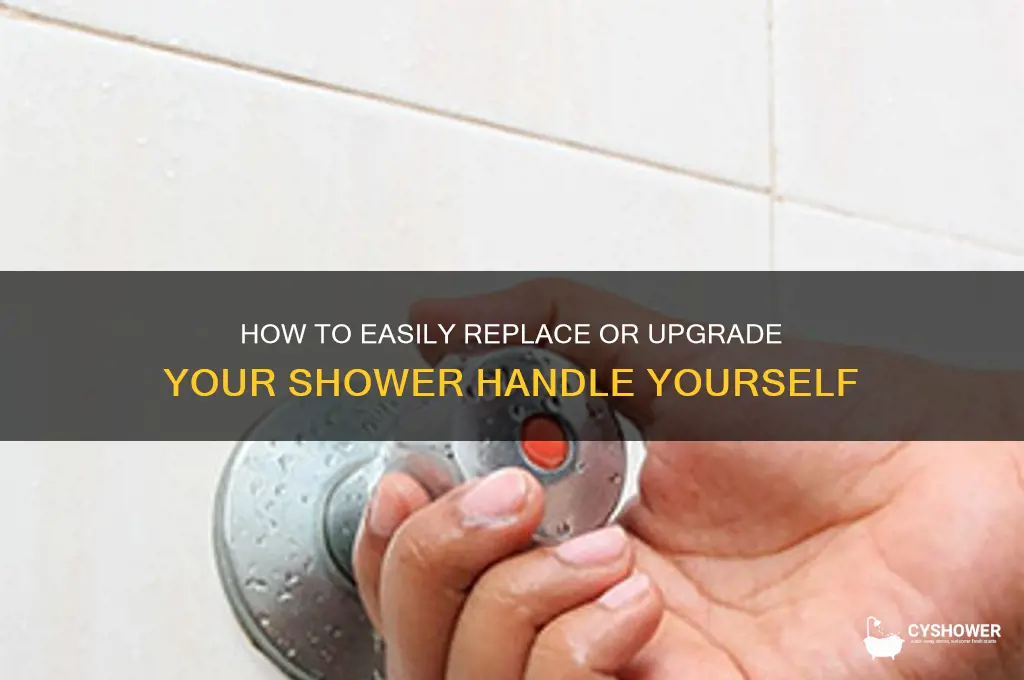 can you change shower handle
