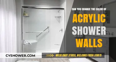 Transforming Acrylic Shower Walls: Can You Change Their Color Easily?