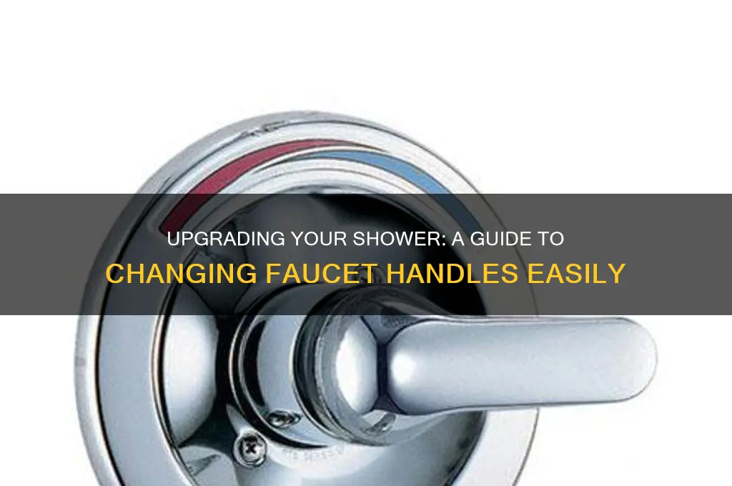 can you change the handles on shower faucets