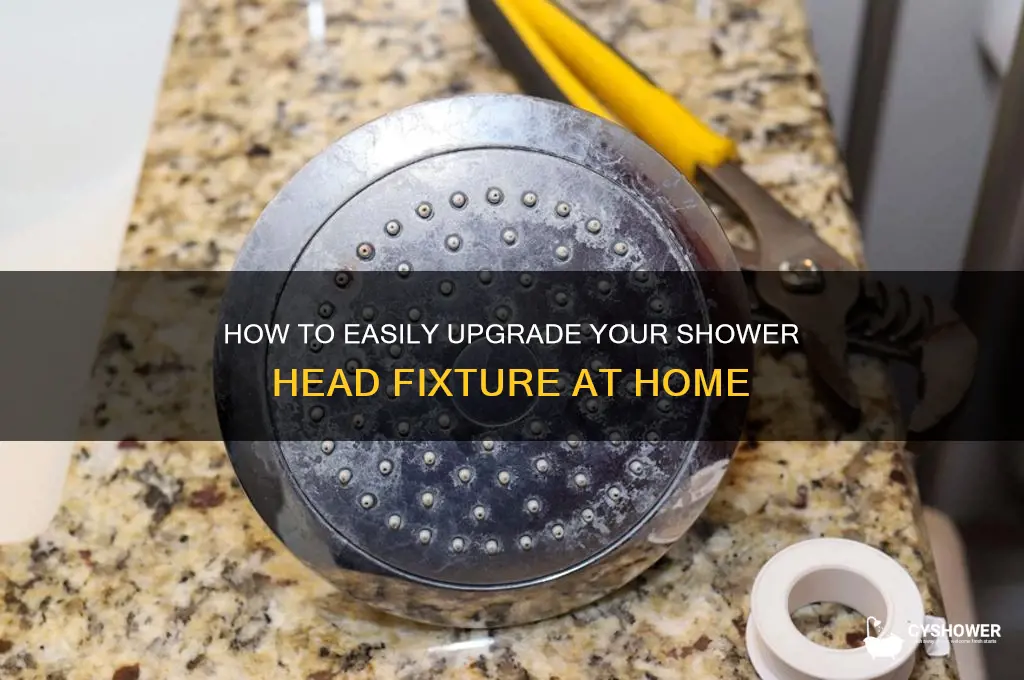 can you change your shower head fixture