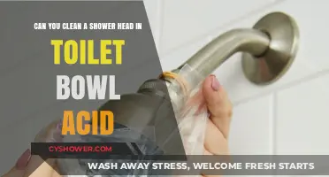 Cleaning Shower Heads with Toilet Bowl Acid: Safe or Risky?
