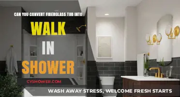 Transforming Your Fiberglass Tub: A Guide to Walk-In Shower Conversion