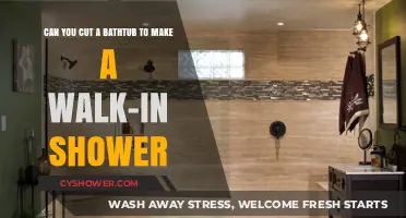 Transform Your Bathtub: Cutting Tips for a Walk-In Shower Conversion