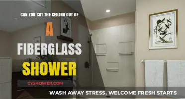 Cutting Fiberglass Shower Ceiling: Risks, Alternatives, and DIY Tips