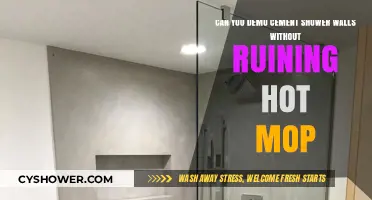 Demo Cement Shower Walls Safely: Preserve Hot Mop Integrity
