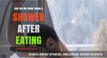 Showering After Eating: Debunking the Myth of Sudden Death