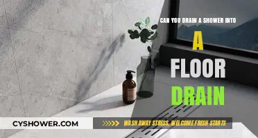 Draining Showers into Floor Drains: Is It Safe and Practical?