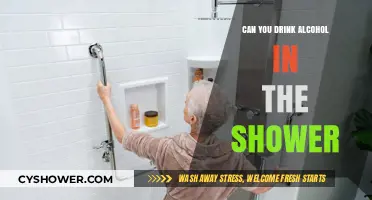 Shower Sips: Is Drinking Alcohol in the Shower Safe?