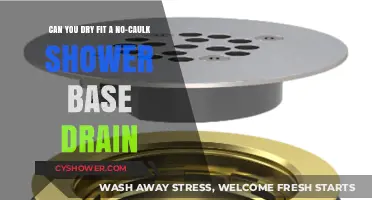 Dry Fitting a No-Caulk Shower Base Drain: Is It Possible?