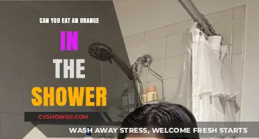 Eating Oranges in the Shower: A Refreshing Idea or Messy Mistake?