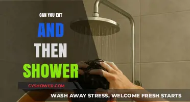 Eating and Showering: Timing Tips for Comfort and Digestion