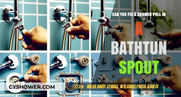 How to Repair a Shower Diverter in Your Bathtub Spout