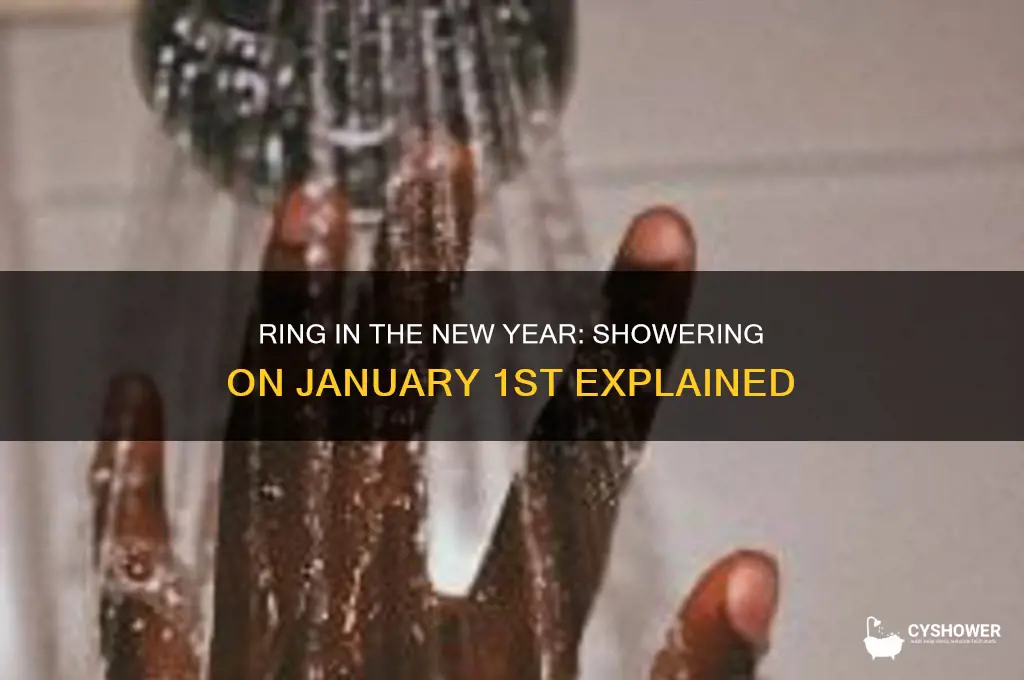 can you get a shower on new years day