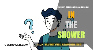 Precum Pregnancy Risk: Can Shower Exposure Lead to Conception?