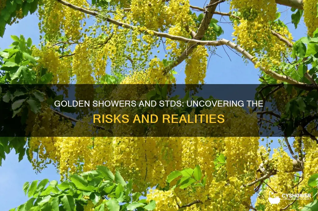 can you get std from golden shower