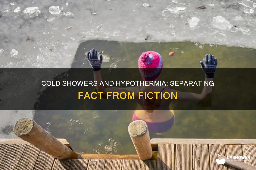 can you go hypothermic in a cold shower