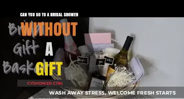 Bridal Shower Etiquette: Attending Without a Gift – Is It Okay?