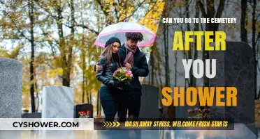 Post-Shower Cemetery Visits: Cultural Norms and Personal Choices Explored
