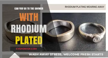 Showering with Rhodium Plated Jewelry: Safe or Risky?
