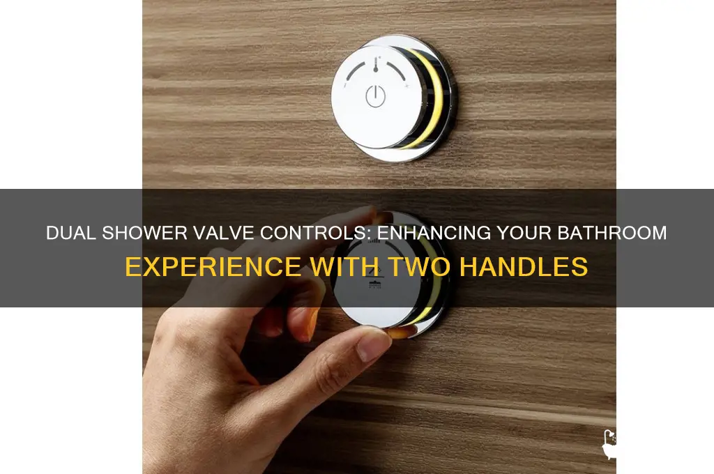 can you have 2 shower valve controls