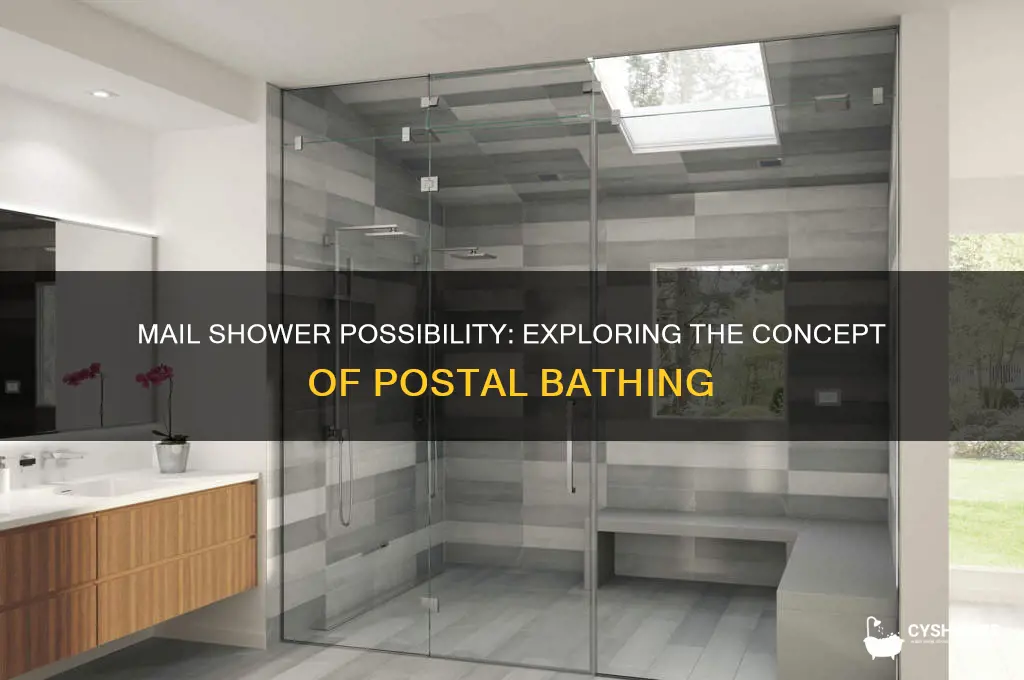 can you have a mail shower
