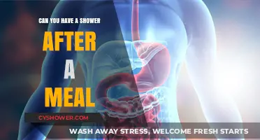Showering After Eating: Debunking Myths and Best Practices for Digestion