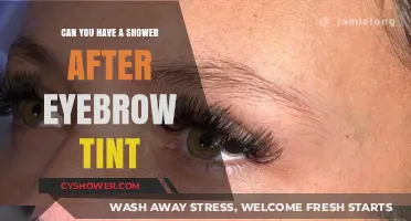 Shower After Eyebrow Tint: Safe or Not?