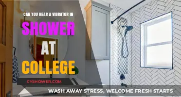 Shower Vibrator Noise: Detectable in College Dorms?