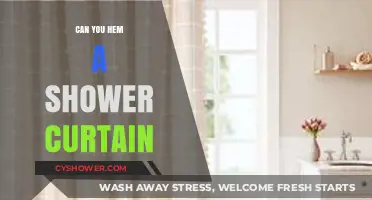 How to Hem a Shower Curtain: DIY Tips for the Perfect Fit