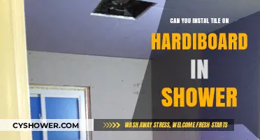 Installing Tile on Hardiboard in Showers: A Comprehensive Guide