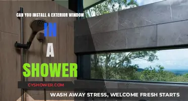 Installing Exterior Windows in Showers: Feasibility, Benefits, and Challenges
