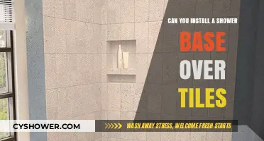 Installing a Shower Base Over Tiles: Is It Possible or Practical?