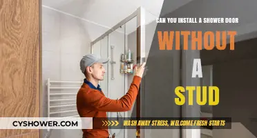 Installing Shower Doors Without Studs: A Comprehensive DIY Guide