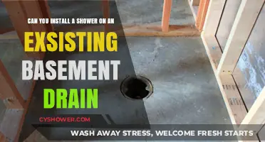 Installing a Shower Over an Existing Basement Drain: What You Need to Know