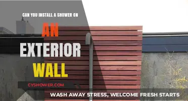 Installing a Shower on an Exterior Wall: Challenges and Solutions