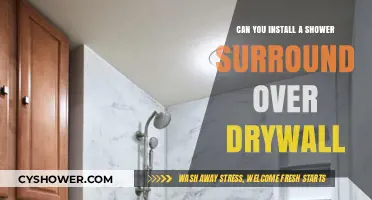 Installing Shower Surround Over Drywall: What You Need to Know