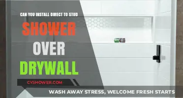 Direct-to-Stud Shower Installation: Can You Safely Skip Drywall?
