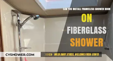 Frameless Shower Doors on Fiberglass Showers: Installation Possibilities Explored