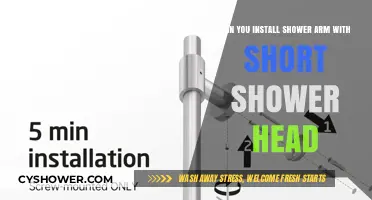 Installing a Shower Arm with a Short Shower Head: A Complete Guide